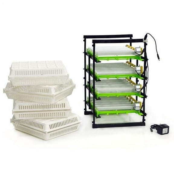 Hatching Time DIY Setter & Hatcher Kit, Hatch 120 Chicken Eggs, (4) Egg Turners & (4) Hatching Baskets, Conturn120TM, Cimuka, Prodi, Automatic, Chicken, Turkey, Duck, Pheasant, Partridge and Quail