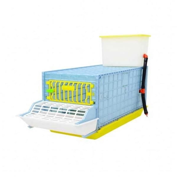 Hatching Time Grow Out Pen - 1 Section H:9.5" (Power-Washable, Durable, ABS Plastic) | Cimuka