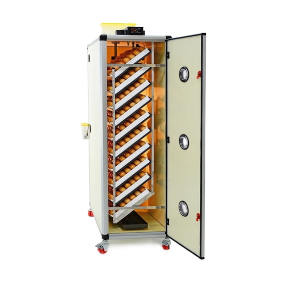 Hatching Time HB700 S - Egg Incubator - Setter (High Hatch Rate, 2 Doors, Set & Forget Design) | Cimuka