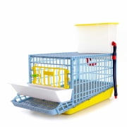Hatching Time Quail Cage - 1 Section (Power-Washable, Durable, ABS Plastic) | Cimuka