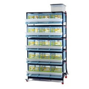 Hatching Time Quail Cage - 5 Layer Power-Washable, Durable, ABS Plastic | Cimuka