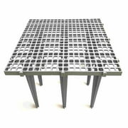 Hatching Time Slat Flooring Hole Small, Leg Long, Easy To Clean, Durable Plastic, Broiler Pen Flooring, Game Bird Flooring, Poultry Flooring System, Plastic Slat Floor, Chicken Flooring