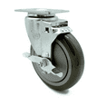 thumbnail image 1 of Hatco HPX041713830 5 Inch Replacement Caster with Brake – Service Caster Brand, 1 of 2