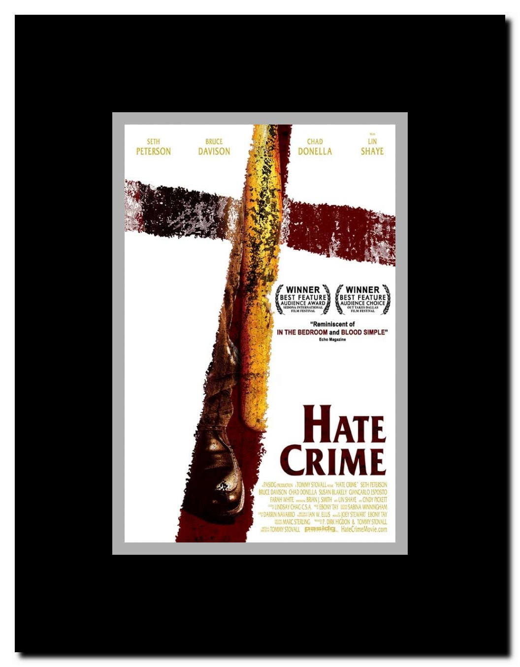 Hate Crime Framed Movie Poster