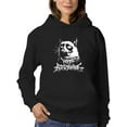 thumbnail image 1 of Hate Everything Grumpy Cat Hoodie Women -T-Line Designs, Female Small, 1 of 4