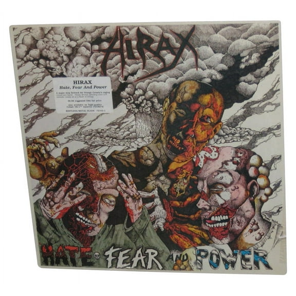 Hate Fear And Power Kirax (1986) LP Vinyl Record