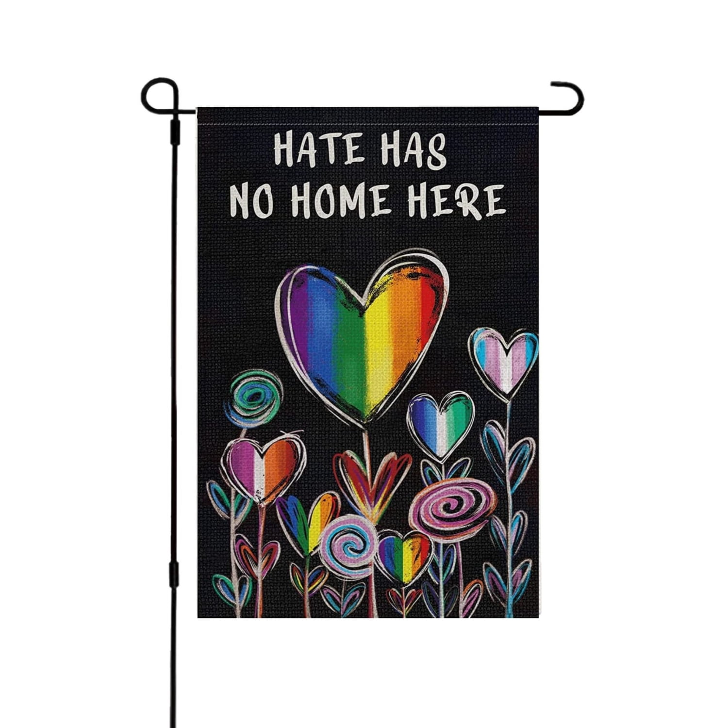 12x18 12x18 Wholesale Combo Gay Pride Rainbow & Asexual Stick Flag 12x18 12x18 Wholesale Combo Gay Pride Rainbow & Asexual Stick Flag