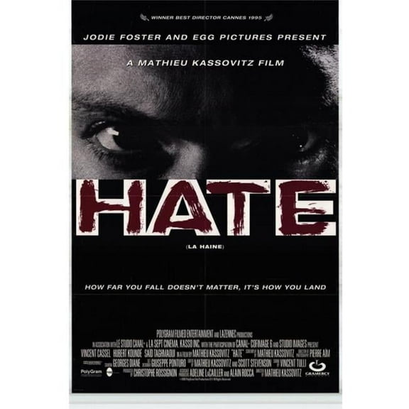 Hate Movie Poster - 27 x 40 in.