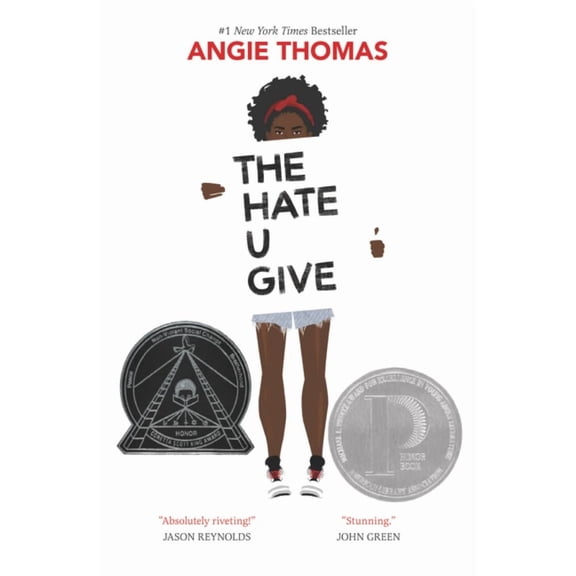 The Hate U Give: A Printz Honor Winner by Angie Thomas Hardcover, YOUNG ADULT FICTION / People & Places / United States / African American, The Hate U Give: A Printz Honor Winner by Angie Thomas Hardcover. English