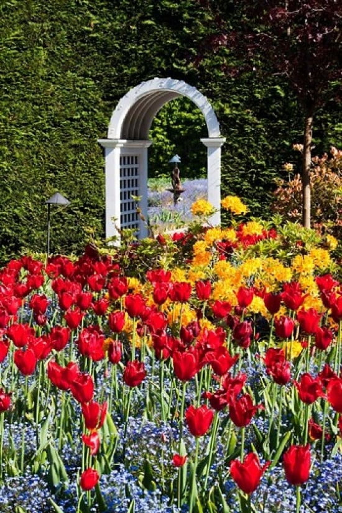 Hately Gardens Victoria British Columbia Canvas Art - Terry Eggers DanitaDelimont (24 x 36)