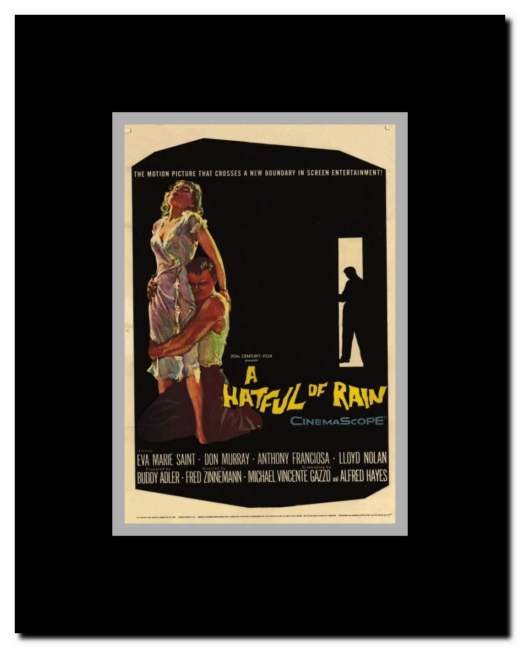 Hatful of Rain Framed Movie Poster