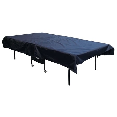 Hathaway 122.8-in W Polyester Table Tennis Cover, Black