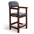 thumbnail image 1 of Hathaway Cambridge Spectator Chair - Antique Walnut Finish, 1 of 7