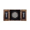 thumbnail image 1 of Hathaway Drifter Solid Wood Dartboard & Cabinet Set, Rustic Oak, 1 of 1