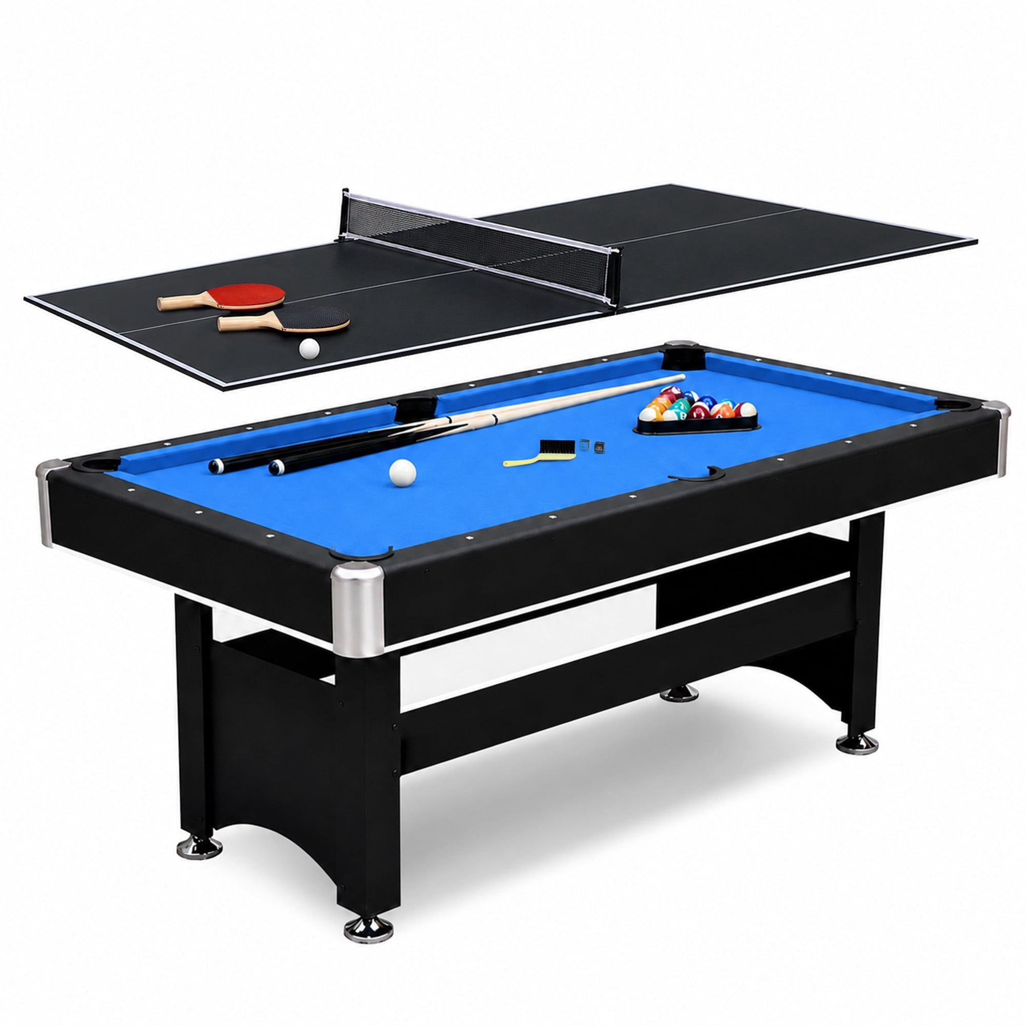 Hathaway Hathaway Spartan Pool and Ping Pong Combo Table - 2 in 1 Game ...