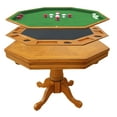 thumbnail image 1 of Hathaway Kingston Oak 3-in-1 Poker Table, 1 of 7