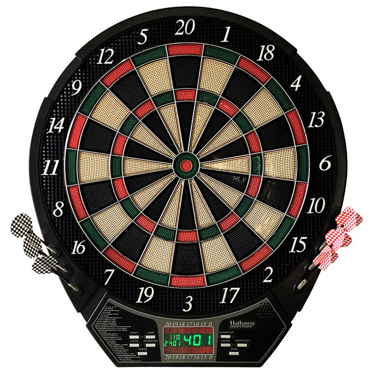 Free Shipping! Hathaway Magnum 15.5-in Electronic Dartboard - 20