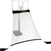 Hathaway Rebounder Basketball Return System for Shooting Practice with Heavy Duty Black Polyester Net