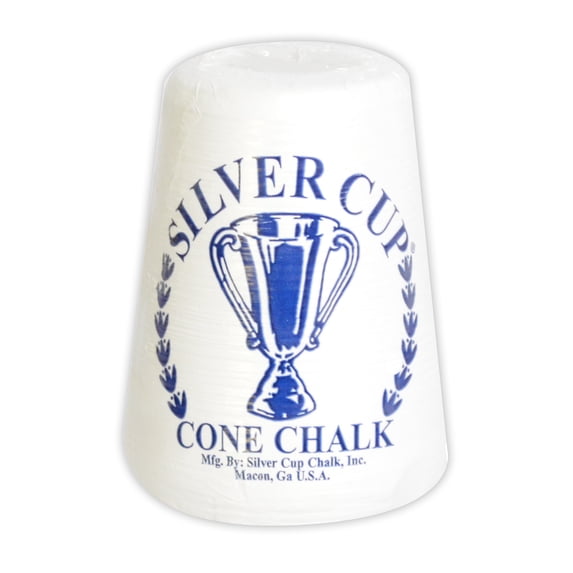 Hathaway Silver Cup Cone Talc Chalk - Each