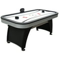 thumbnail image 1 of Hathaway Silverstreak 6-Foot Air Hockey Game Table for Family Game Rooms with Electronic Scoring, 1 of 7