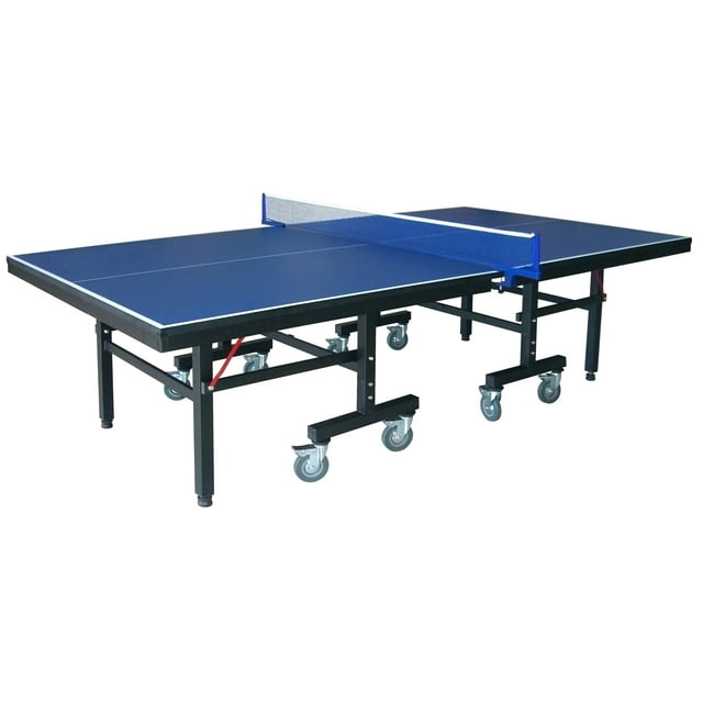 Hathaway Victory 25mm Table Tennis Table w/Two Carriage Transport, Blue