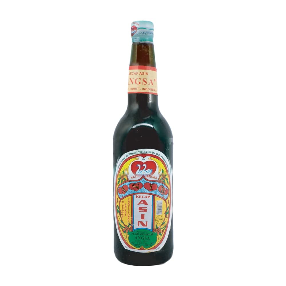 Hati Angsa Kecap Asin Salted Soy Sauce, Multi Purpose for Cooking, 600ml (Pack of 1)