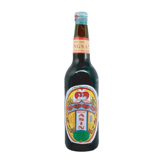 Hati Angsa Kecap Asin Salted Soy Sauce, Multi Purpose for Cooking, 600ml (Pack of 1)