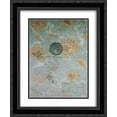 thumbnail image 1 of Hatip Mehmed Efendi 2x Matted 20x24 Black Ornate Framed Art Print 'Ebru', 1 of 2