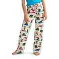 thumbnail image 1 of Little Blue House Women's Jersey Pajama Pants, Yoga Bear, X-Large, 1 of 8