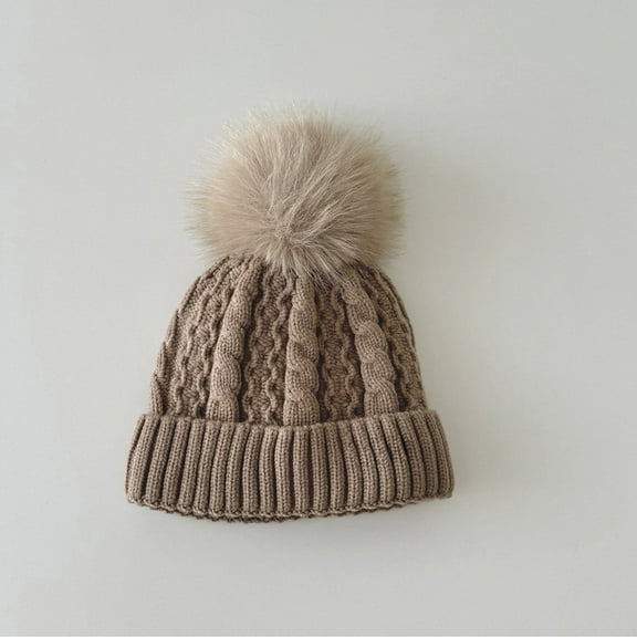 Hats Baby Hat 2024 Autumn Winter Knit Ear Protector for Babies with Cozy Warmth and Stylish Design