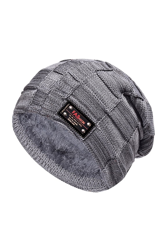 Hats Baseball Cap Beanie For Men Winter For Guys Cool Mens Lined Knit Warm Thick Skully Stocking Binie Hat