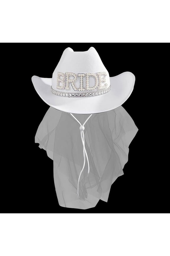 Hats Bride Western Cowboy Hat Girls Or Women Party Wedding Bride Cowgirl Hat And Birthday