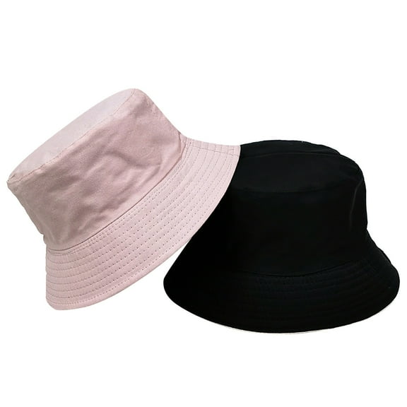 Hats Christmas Double Wearing Fisherman Male Korean Version Simple Casual Pot Female Solid Color Light Plate Visor Couple Winter Hats For Women