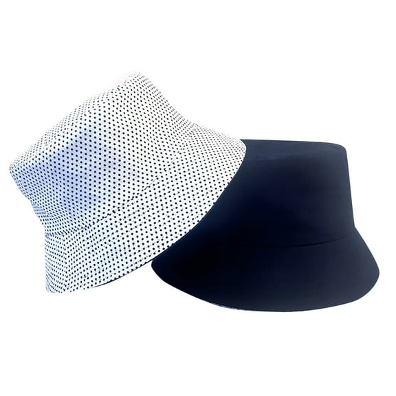 Hats Christmas Double Wearing Fisherman Male Korean Version Simple Casual Pot Female Solid Color Light Plate Visor Couple Winter Hats For Women