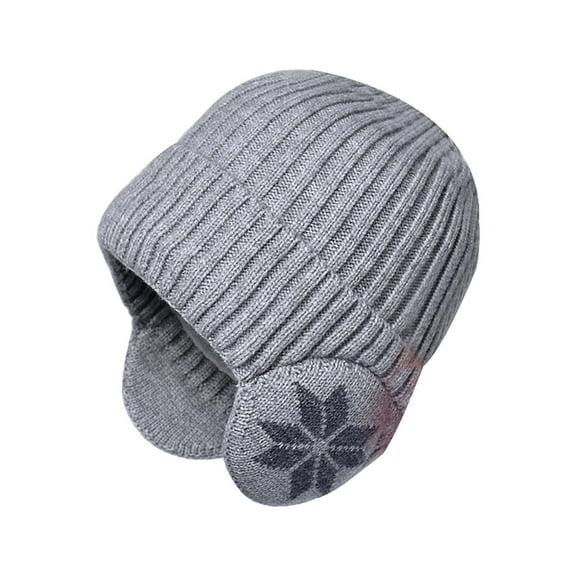 Hats Christmas Men And Women Outdoor Warm In Winter Border Thickened Knitting Wool Cold Proof Earmuff Cap Winter Hats For Women