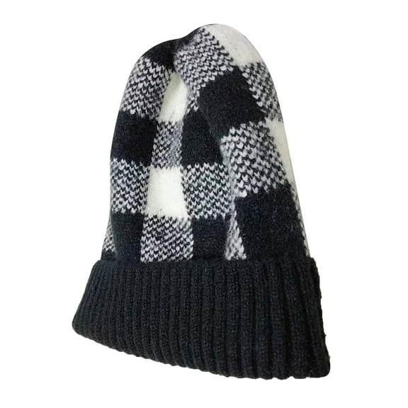 Hats Christmas Winter Brush Lined Soft Warm Knit Cap Ski Sock Cuff Cap Winter Hats For Women