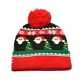 thumbnail image 1 of Hats Christmas Winter For Men Women Soft Warm Knit Ski Stocking Cuffed Cap Hat, 1 of 3