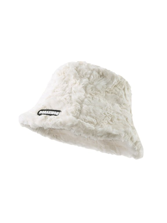 Hats Christmas Winter Plush Fuzzy Bucket Shearling Fisherman For Women Winter Hats For Women