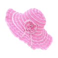 thumbnail image 1 of Hats Cowboy Hat Silk Bonnet Beanie Fashion Berets Sun Hat Children's Summer Sun Hat Out To Avoid Sunburn Beach Hat Foldable Sea Side Large Brim Cap Bucket Hats Pink Cowboy Hats Satin Sleep Bonnet, 1 of 4