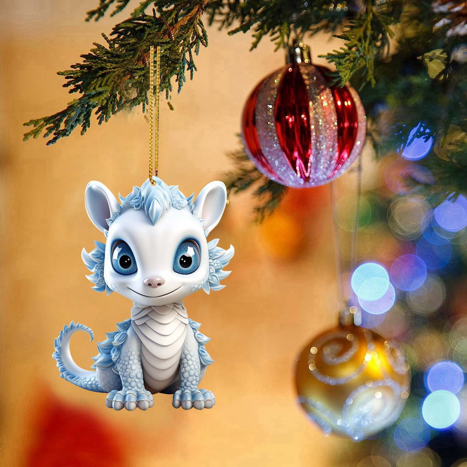 Hats for Crafts Small Cute Little Dragon Christmas Pattern Print Home