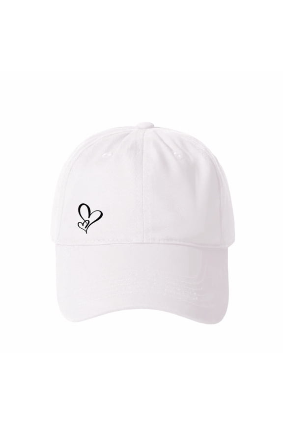 Hats For Women Baseball Cap White Classic Unisex Cute Trendy Adjustable For Workout Running Womens Hats
