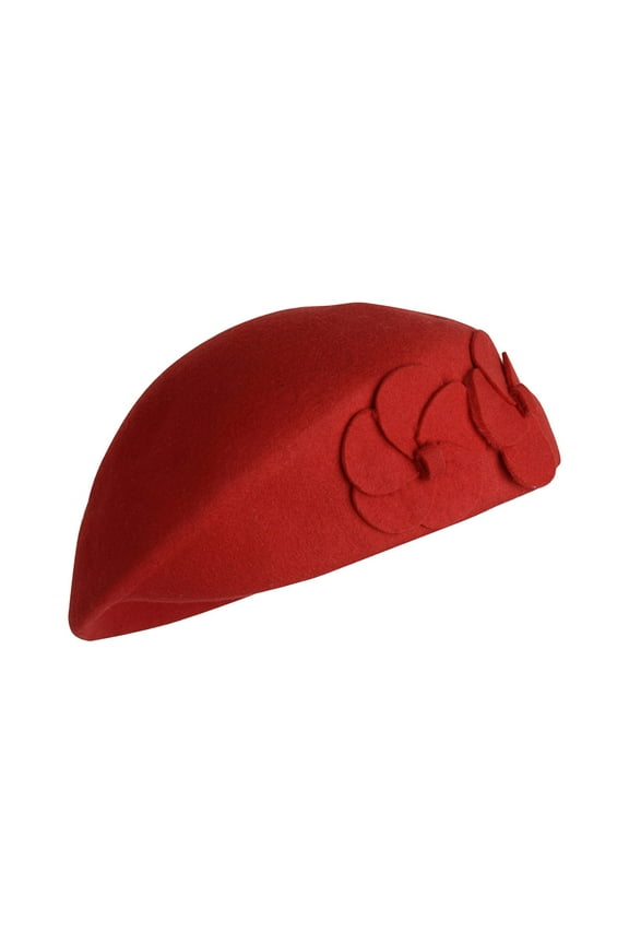 Hats For Women Beret Red Classic Elegant Beanie Warm Pillbox Womens Hats