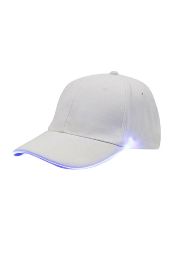 Hats For Women Fashionable Dressy Summer Led Lighted Up Hat Glow Club Party Baseball Adjustable Sports Cap Hats For Men Flat Brim