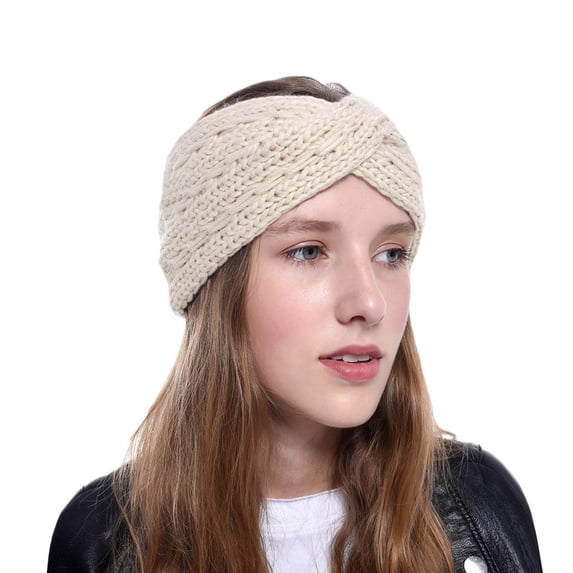 Hats For Womens Newgirls Headbands Winter Cross Headband Ear Warmer Head Wraps Caps For Women