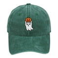 thumbnail image 1 of Hats Halloween Baseball Cap Distressed Dad With Owl And Pumpkin Embroidery Adjustable Unisex Adult Hat, 1 of 3