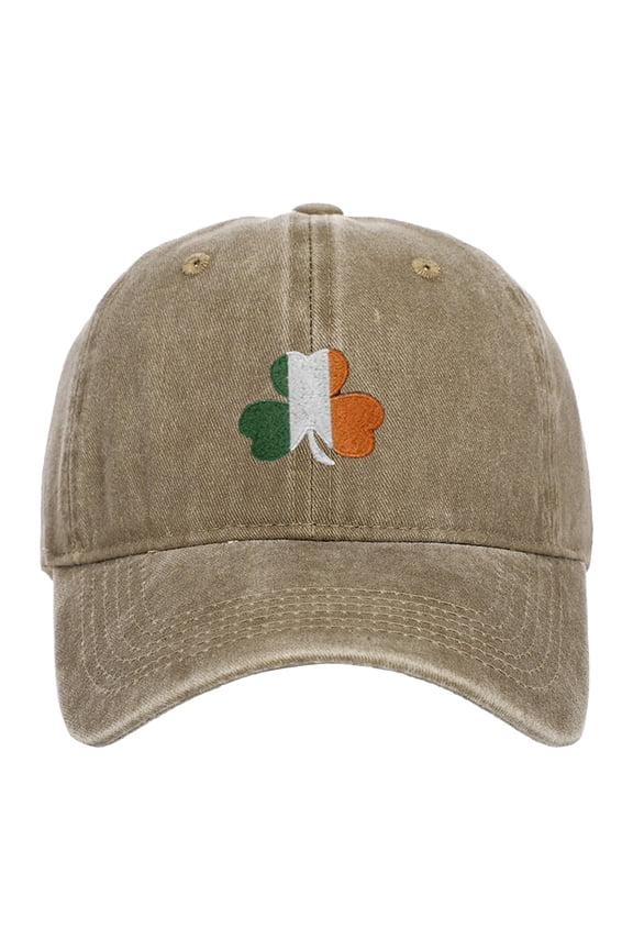Hats Irish Vintage Baseball Cap Embroidered Cotton Adjustable Distressed Dad Hat