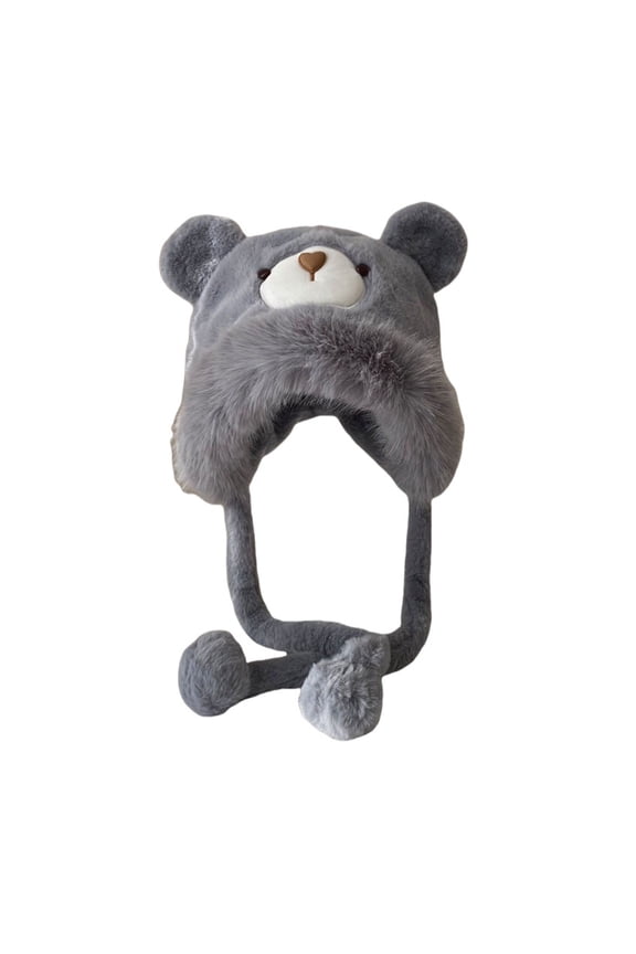 Hats Kids Baby Girls Boys Winter Warm Soft Waxy Animal Pattern Velvet Cute Hat