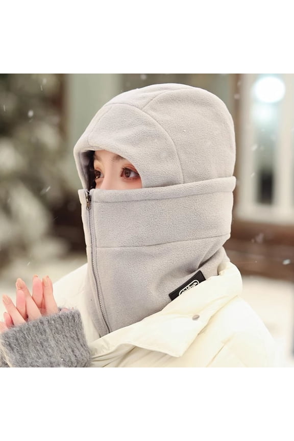 Hats For Men And Women The Same Type Of Autumn And Winter Cycling Warm Bike Riding Face One Head Cover Winter Hats for Men Trapper Hat Hats for Men Plaid Women's Hats Winter Mens Hats Mens Lined