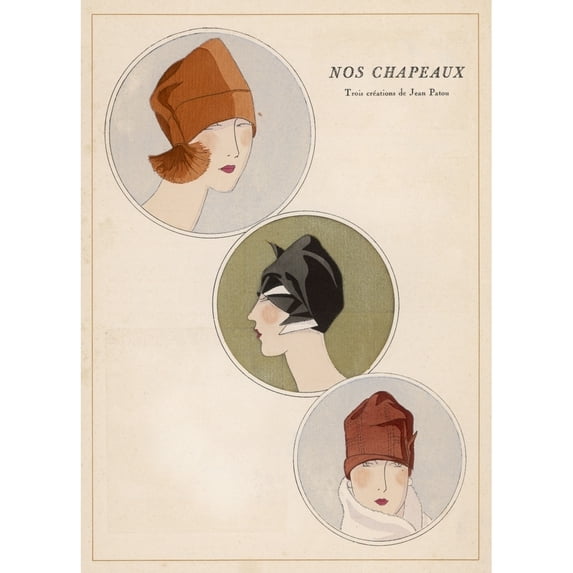 Hats Of 1926 Poster Print By Mary Evans Picture Library (18 X 24)