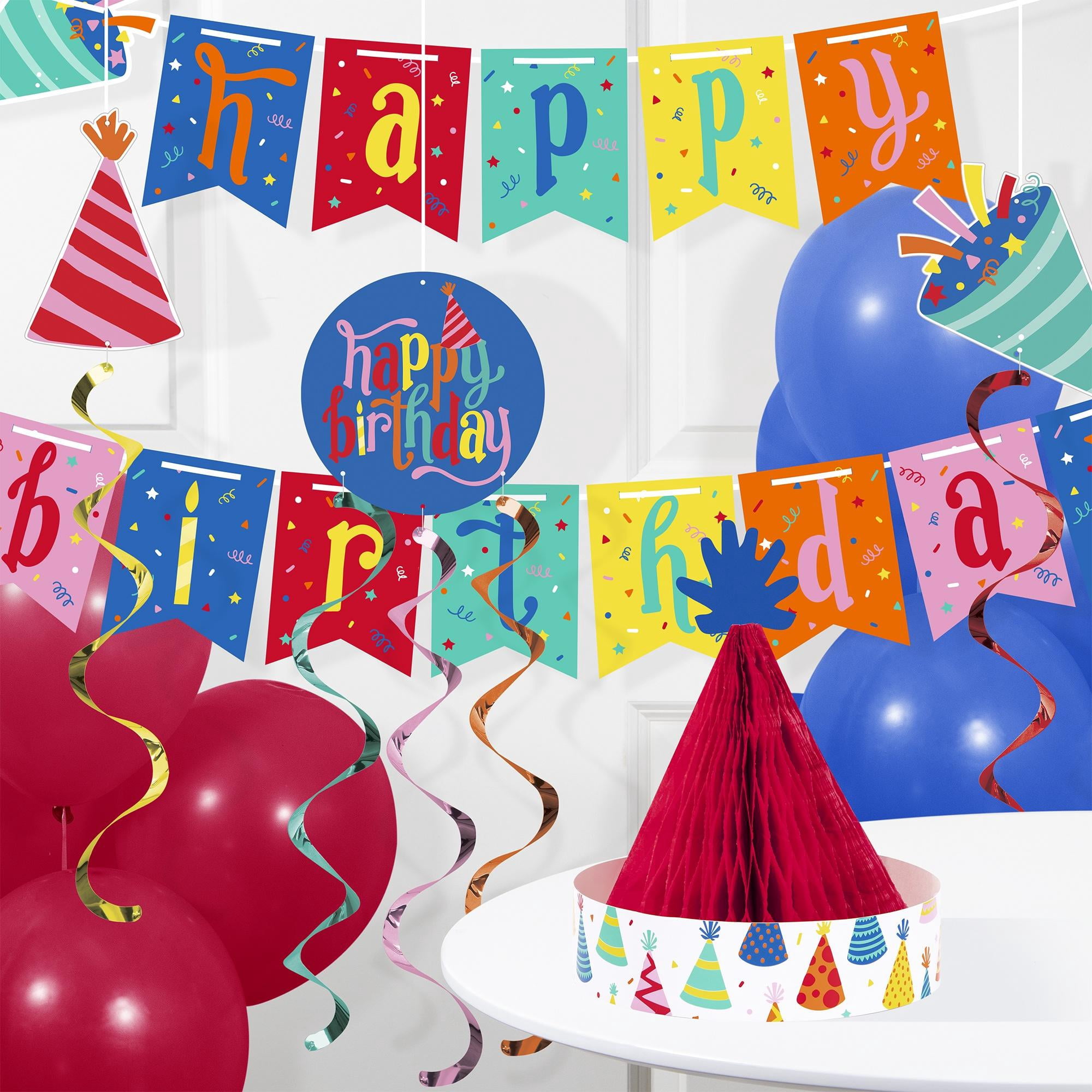 Hats Off Birthday Decor Set, 35 ct